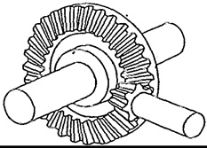 plain bevel gear