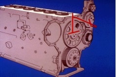 front gear train lubrication 2