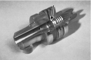 reverse flow check valve